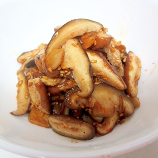 椎茸の酢醤油ナムル